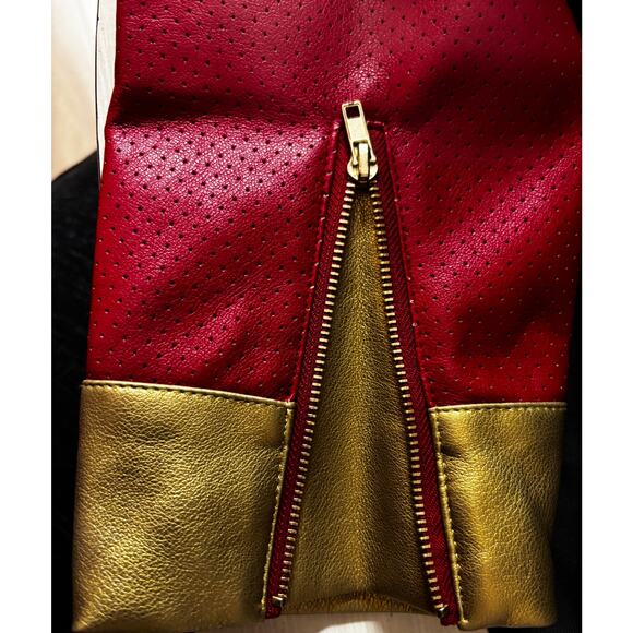 Disney Womens Her Universe Marvel Faux Leather Jacket Size 1X Cosplay Halloween - Picture 7 of 11